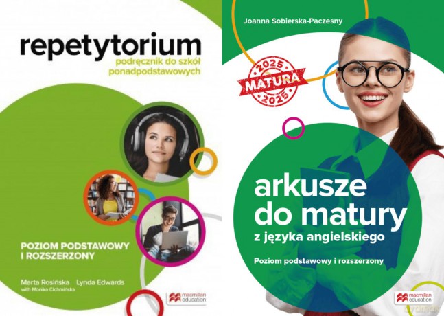 Repetytorium Podręcznik do szkół ponadpodstawowych Język angielski Poziom podstawowy i rozszerzony Pack z arkuszami [KSIĄŻKA]