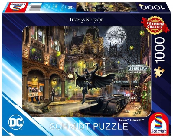 SCHMIDT 1000 el. PQ T.Kinkade Batman Gotham City 113546 [PUZZLE]