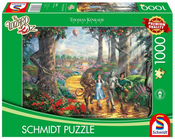 SCHMIDT 1000 el. PQ T.Kinkade Czarnoksiężnik z krainy Oz 113550 [PUZZLE]