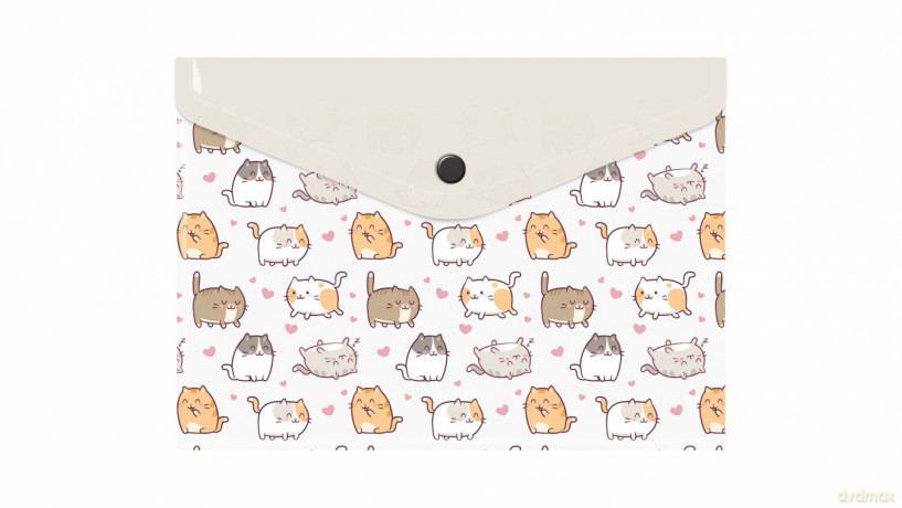 Teczka koperta A5 pp z nadrukiem kittens