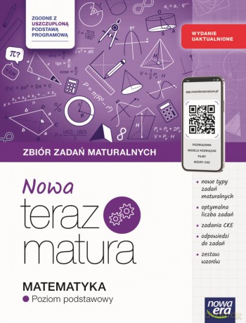 Teraz matura 2025/2026 Matematyka Zbiór zadań maturalnych zakres podstawowy [KSIĄŻKA]