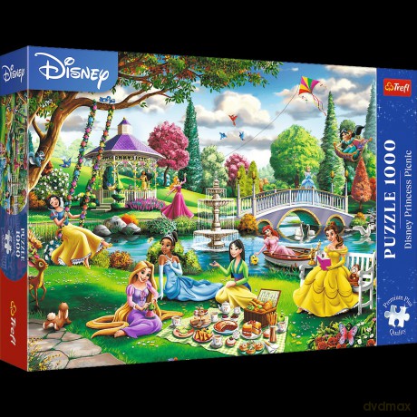 TREFL 1000 el. - Premium Plus - Piknik z Księżniczkami Disney [PUZZLE]