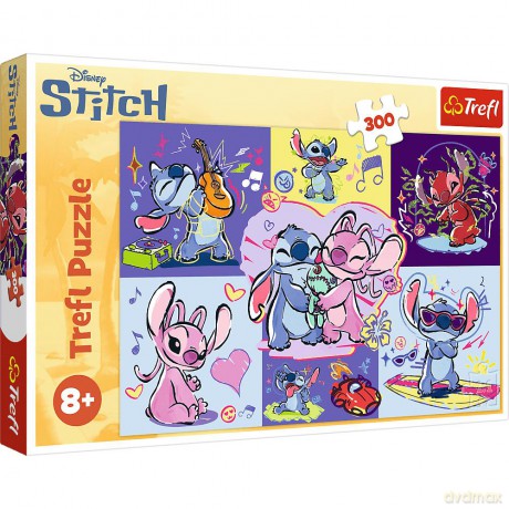 TREFL 300 el. Zakręcony Stitch 23033 [PUZZLE]