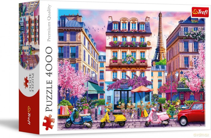 TREFL PUZZLE 4000 el. Wiosna w Paryżu 45011 [PUZZLE]
