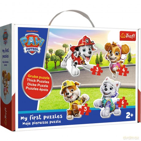 TREFL PUZZLE Baby Classic Kochane pieski Viacom PAW Patrol 36136 [PUZZLE]