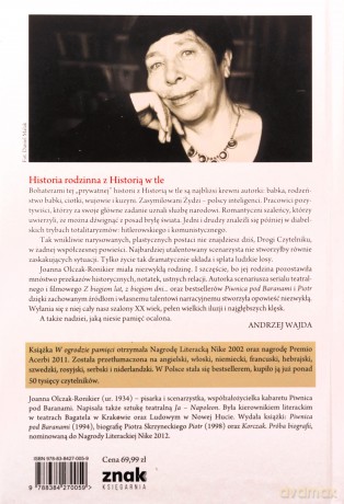 W ogrodzie pamięci - Joanna Olczak-Ronikier [KSIĄŻKA]