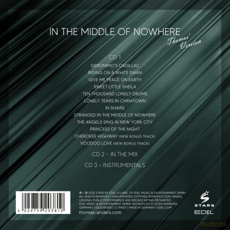 Thomas Anders: In The Middle Of Nowhere [3CD]
