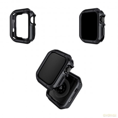 Etui Soft Strong Watch Case na Apple Watch 46 mm (Series 10) - czarne