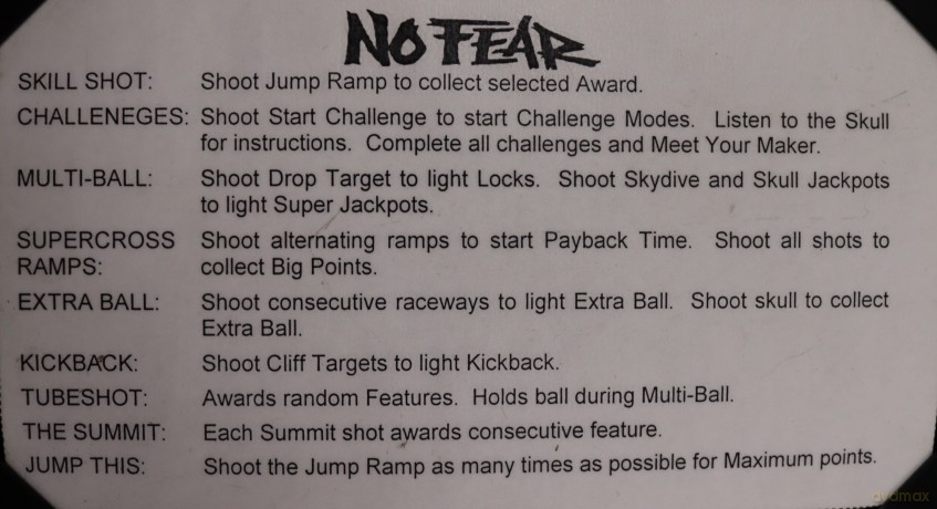 No Fear: Dangerous Sports Flipper