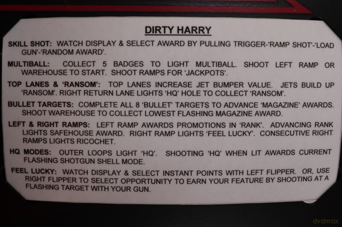 Dirty Harry Flipper