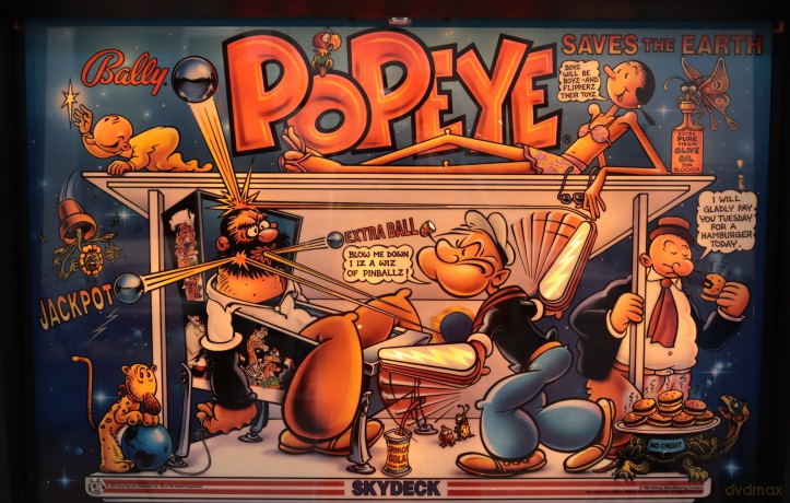 Popeye Saves the Earth Flipper