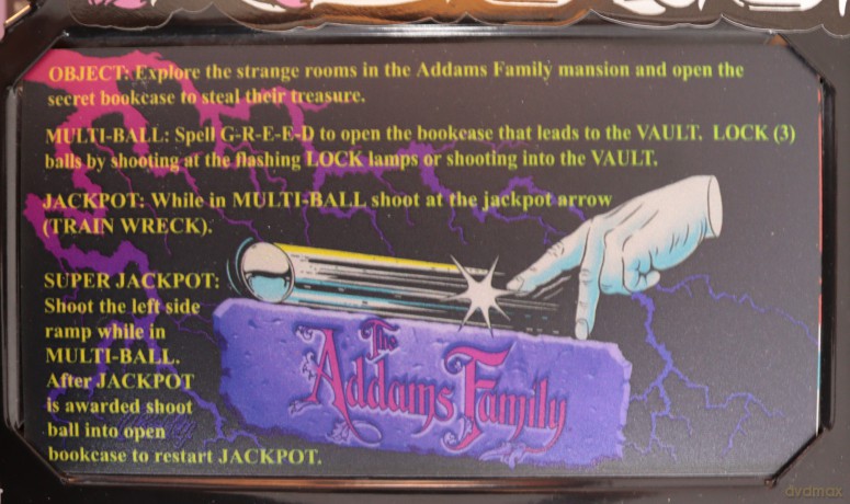 The Addams Family Flipper