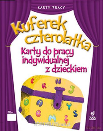 Kuferek Czterolatka - Karty do pracy indywidualnej [KSIĄŻKA]