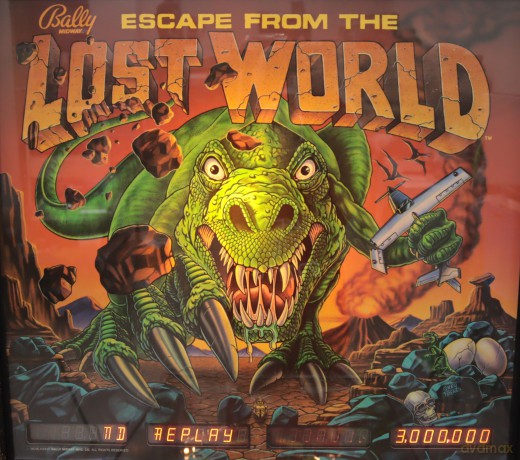 Escape From The Lost World Flipper