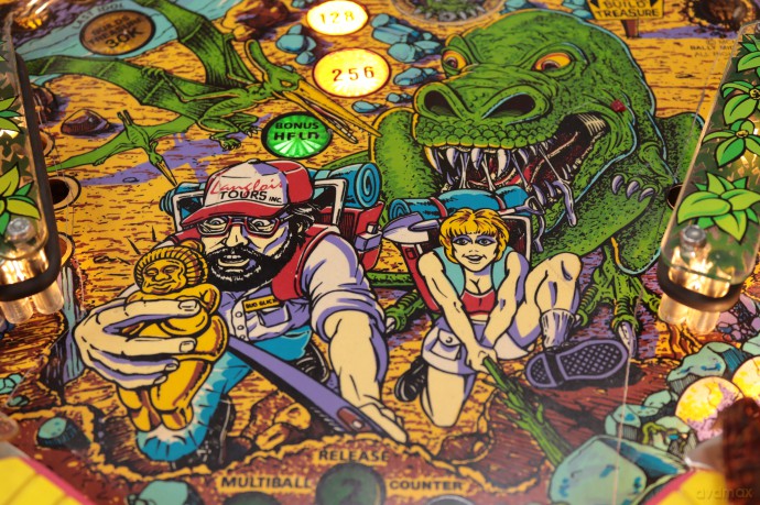 Escape From The Lost World Flipper