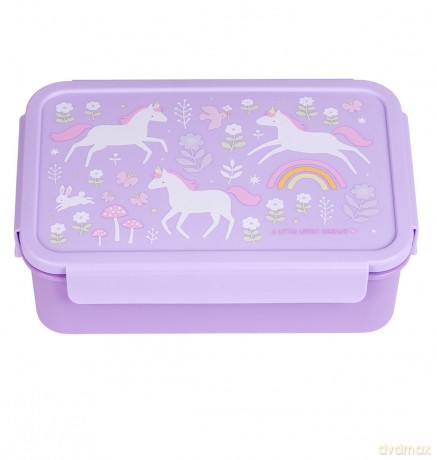 A little lovely company - Bento Lunch box - Unicorn Dreams (BBUDPU70)