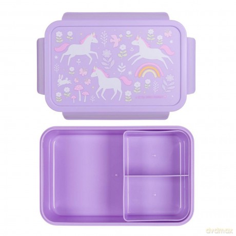 A little lovely company - Bento Lunch box - Unicorn Dreams (BBUDPU70)