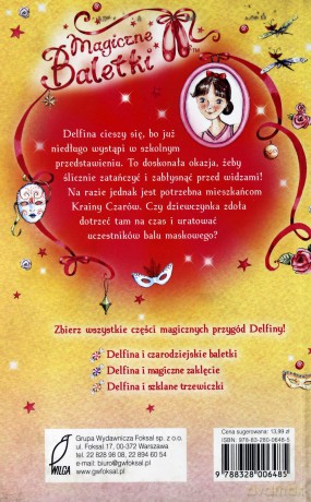 Magiczne baletki. Delfina i bal maskowy [KSIĄŻKA]