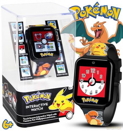 Accutime - Smart Watch Pokemon Black (910353)
