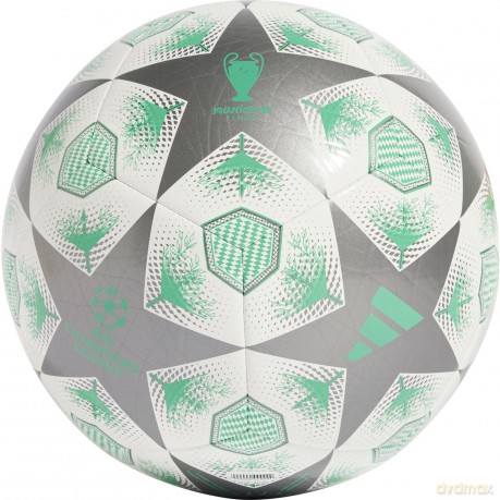 Adidas - UEFA Champions League Football Size 5 - Silver/green