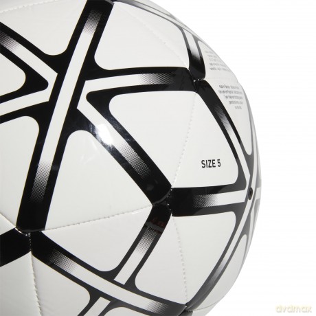 Adidas - UEFA Starlancer Club football Size 5 - whitel/black