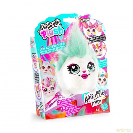 Airbrush Plush - Hair'iffic 10cm Mini 1 Pack Assorted (11038)
