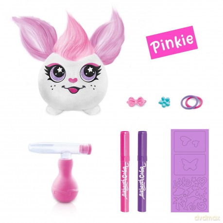 Airbrush Plush - Hair'iffic 10cm Mini 1 Pack Assorted (11038)