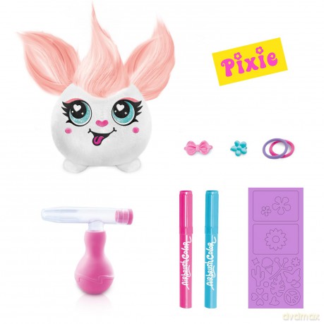 Airbrush Plush - Hair'iffic 10cm Mini 1 Pack Assorted (11038)