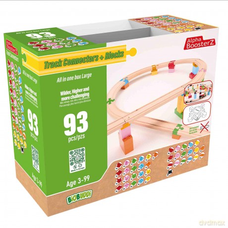 Alpha Boosterz - Track Connectors - All in one block box large (210-20240412)