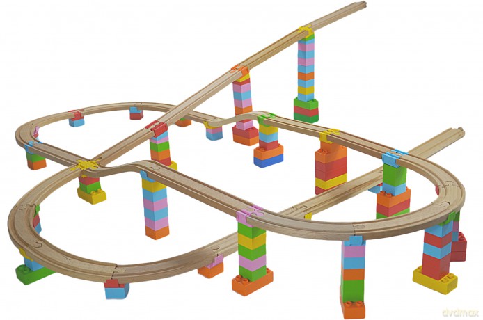 Alpha Boosterz - Track Connectors - All in one block box large (210-20240412)