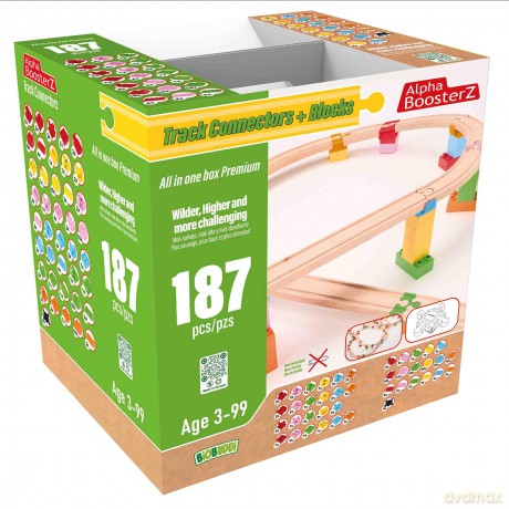 Alpha Boosterz - Track Connectors - All in one block box Premium - (210-20240415)
