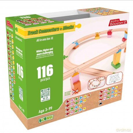Alpha Boosterz - Track Connectors - All in one block box XL (210-20240414)