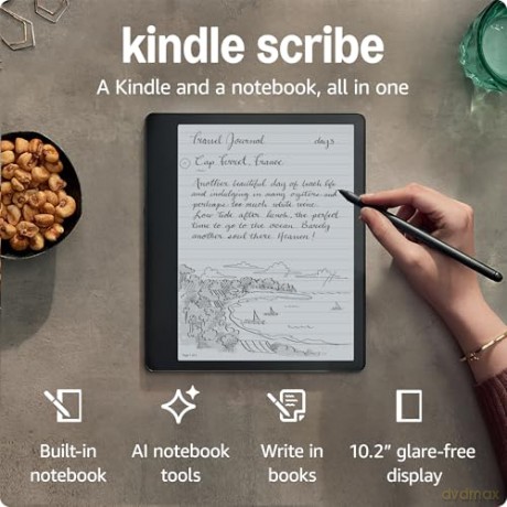Amazon - Kindle Scribe 10,2 16Gb with Basic Pen, Black with ads