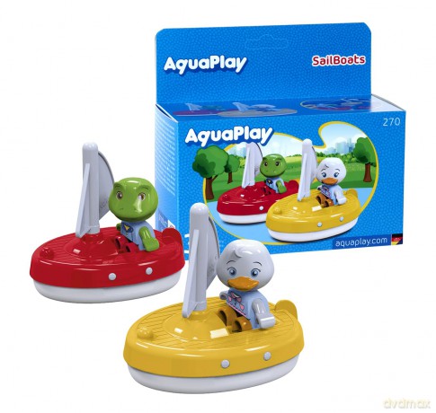 AquaPlay - 2 Sailboats + 2 Figures (8700000270)