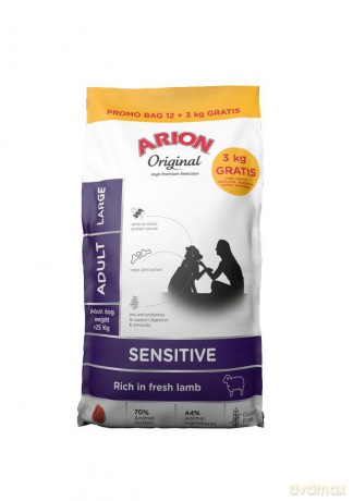 ARION - Original sensitive large 15kg bag- 22/8 - 2026