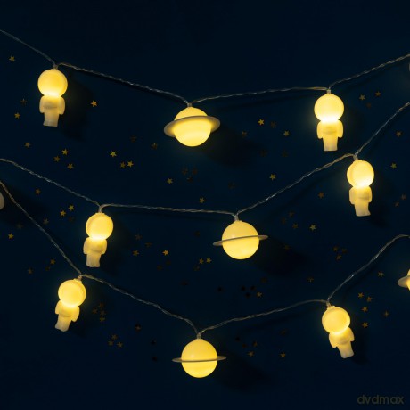 Astronaut String Lights - Glow in The Dark