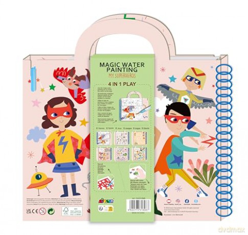 Avenir - Magic Water Painting - My Super Hero (58CH231898)