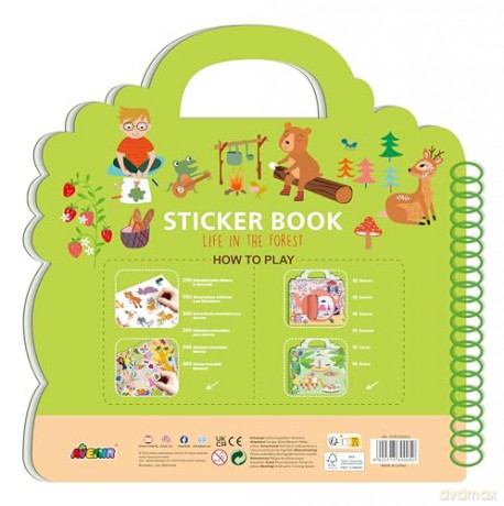 Avenir - Sticker Book - Life in the Forest (58STB230005)