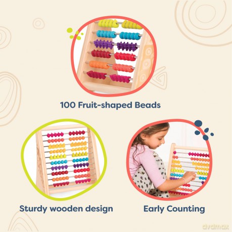 B. Toys - Two-Ty.Fruity Ball Frame - (701778)
