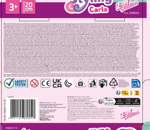 Baby Born - BABY born Styling Head Carla - (838846)