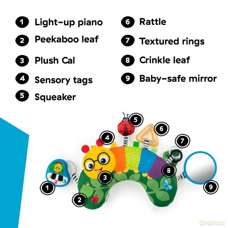 Baby Einstein - Cal-a-Pillowâ˘ Tummy Time Activity Pillow - (BE-16756)