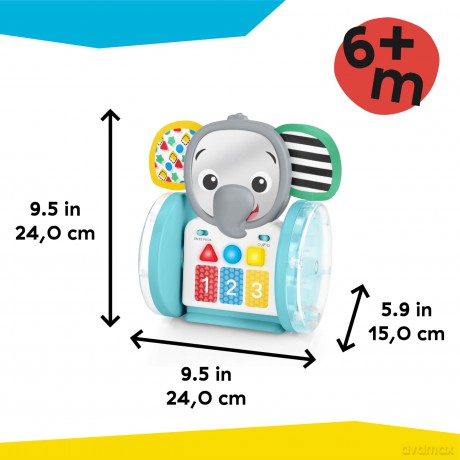 Baby Einstein - Chase & Tap Earla Crawl & Chase Toy - (BE-16923)