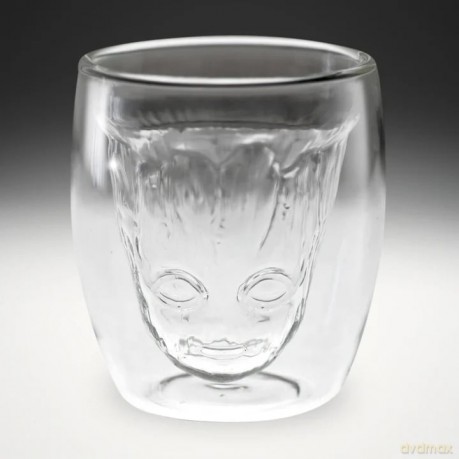 Baby Groot 3d Feature Glass