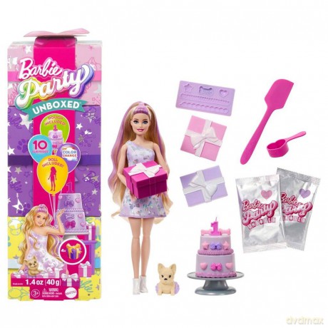 Barbie - Barbie Party Unboxed Blonde Doll (JFG70)