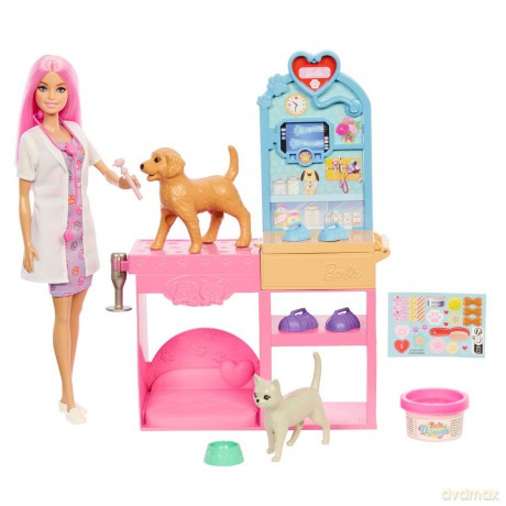 Barbie - Fast Cast Pet Vet Clinic (JFX93)