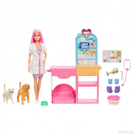 Barbie - Fast Cast Pet Vet Clinic (JFX93)