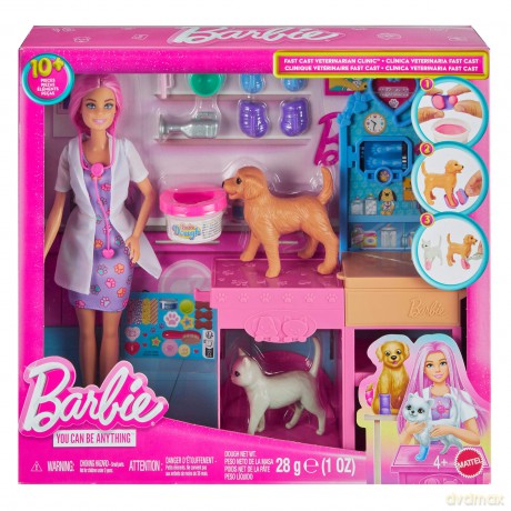 Barbie - Fast Cast Pet Vet Clinic (JFX93)