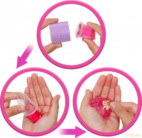 Barbie - Glam Party Unboxed Pink Curvy Doll (JFY67)