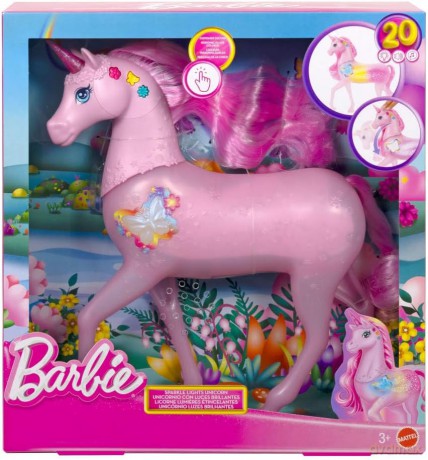 Barbie - Lights & Sounds Unicorn (JCP78)