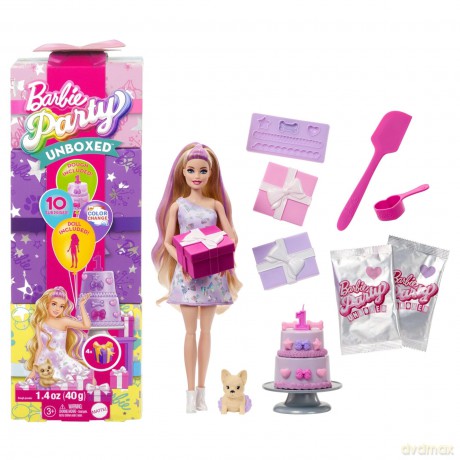 Barbie - Party Unboxed Assortment (JFG68)
